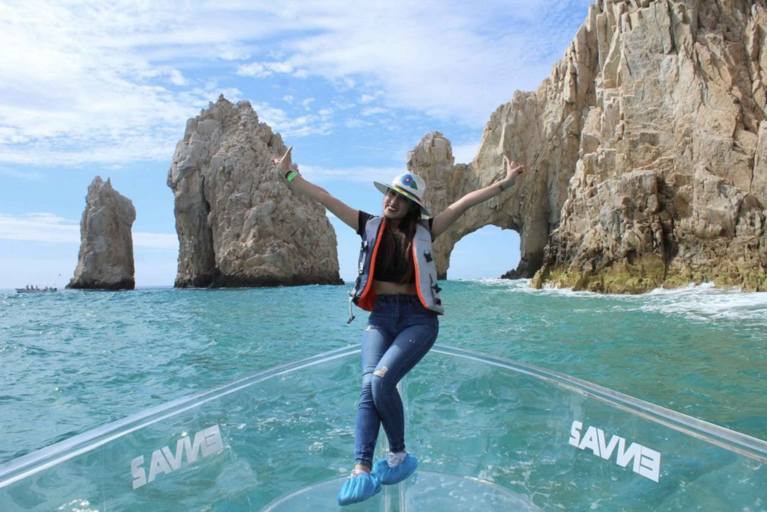 Cabo San Lucas: Glass Bottom Boat Tour to Land's End