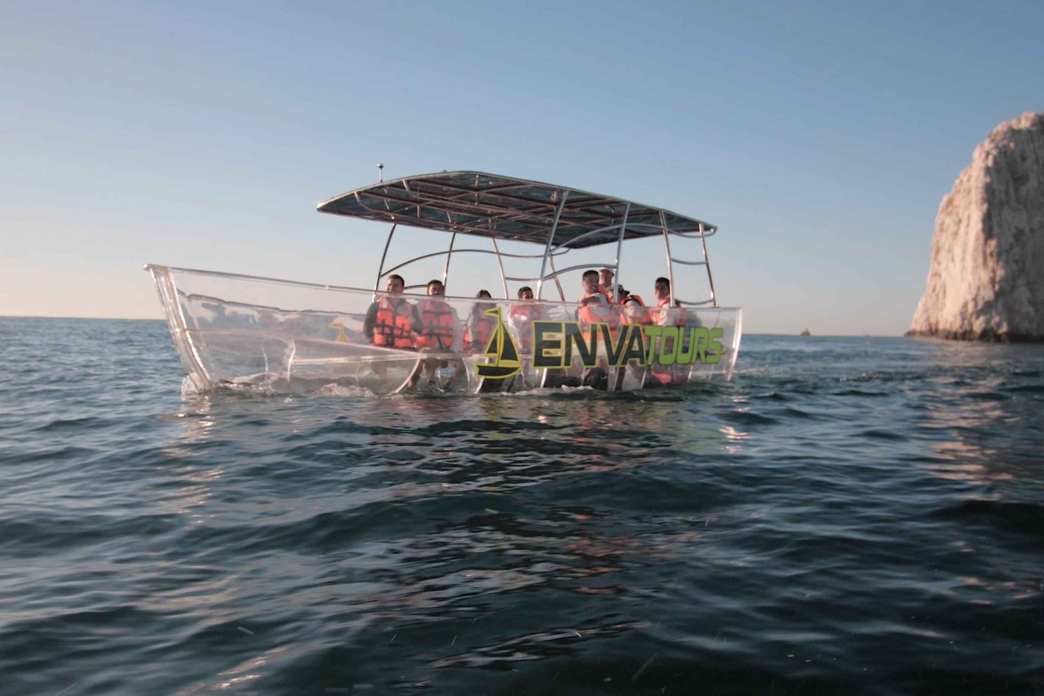 Cabo San Lucas: Visita guiada, barco con fondo de cristal y paseo en camello