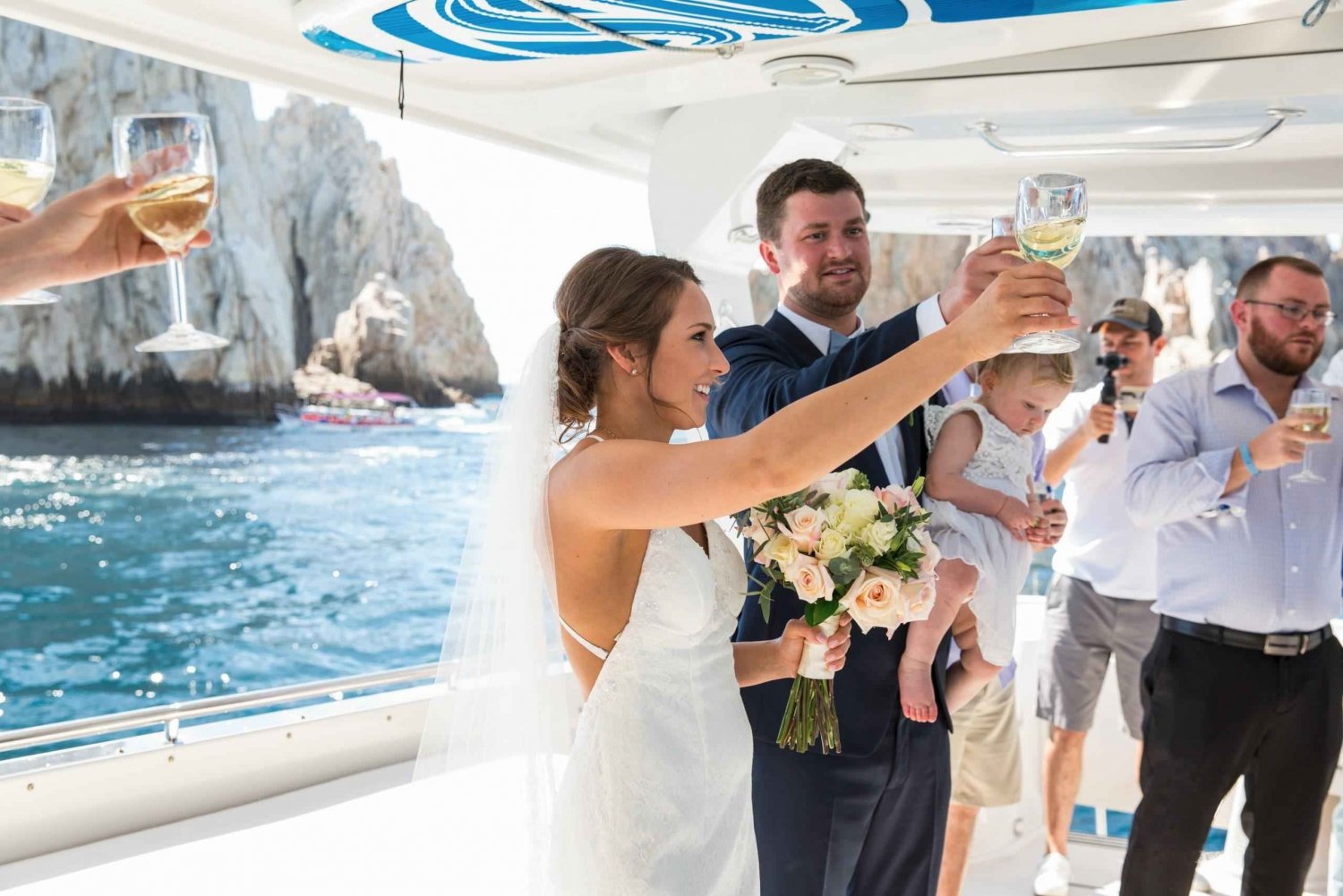 Cabo San Lucas: Private Yacht Wedding Celebration