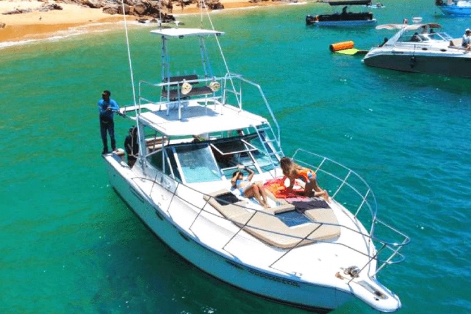 Cabo San Lucas: Tarahumara Yacht 36ft Rental for 2 hours