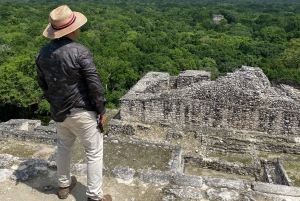 Ruinas de Calakmul y Parada en la Selva