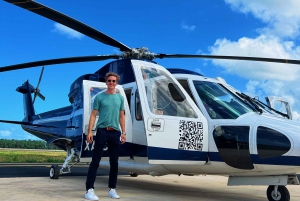 Cancún: 15-Minutes Shared Panoramic Helicopter Tour