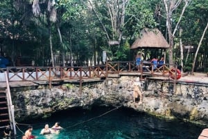 Cancun: 2 Cenotes, 1 Beach & 1 Lagoon