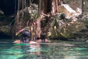 Cancun: 2 Cenotes, 1 Beach & 1 Lagoon