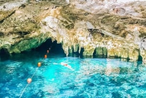 Cancun: 2 Cenotes, 1 Beach & 1 Lagoon