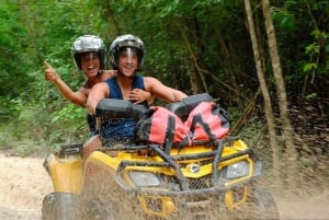 Cancún: Excursión a la Jungla en ATV con Baño en Cenote y Comida Buffet