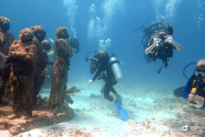 Cancun: Beginners Underwater Museum & Reef Scuba Diving