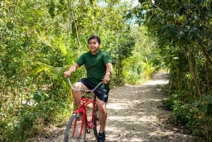 Cancún: Cenotes El Retoño con bicicletas, comida y traslado