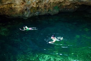 Cancún: Cenotes El Retoño con bicicletas, comida y traslado