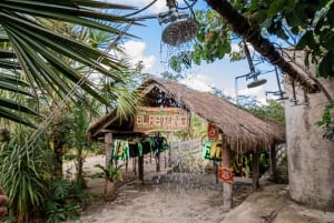 Cancún: Cenotes El Retoño con bicicletas, comida y traslado