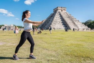 Cancún: Excursión de un día a Chichén Itzá, Valladolid y Cenote Hubiku