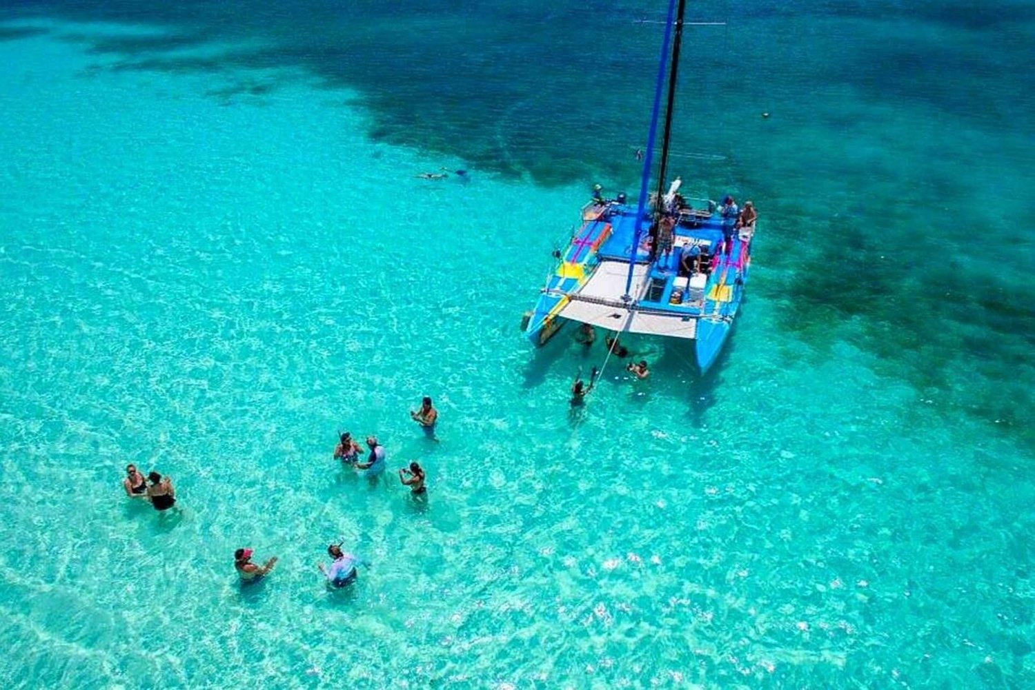 Cancún: Catamarán Isla Cozumel, El Cielo, Cielito Open Bar