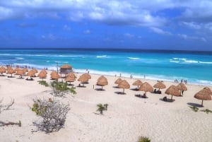 Cancún: Tour en autobús turístico con paradas libres
