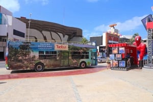 Cancún: Tour en autobús turístico con paradas libres