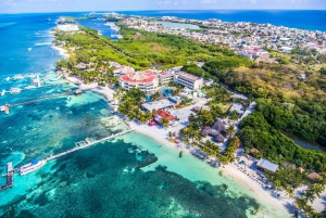 Cancún: Excursión en carrito de golf por Isla Mujeres, barra libre y comida