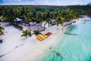 Cancún: Excursión en carrito de golf por Isla Mujeres, barra libre y comida