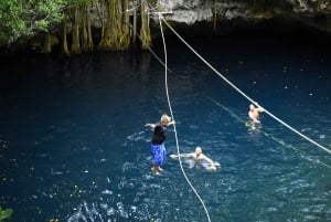 Cancun: Jungle ATV Tour, Ziplining, and Cenote Swim