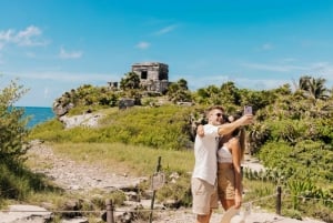 From Cancun/Riviera Maya: Mayan Ruins Day Trip & Cenote Swim
