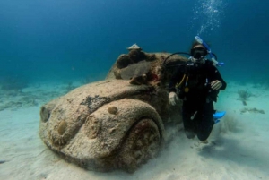 Cancun: Musa Underwater Museum + Reef Diving