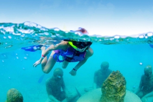 Cancun: Paradise Snorkel at Reef and Underwater Museum