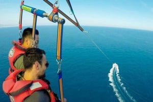 Cancun: Parasail, Wave Runner & Snorkeling Tour in One day