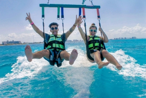 Cancún: Excursión en Parasailing y Jet Ski en la Bahía de Cancún