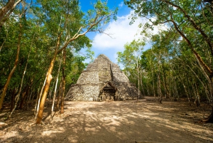 Cancún/Playa del Carmen: tour de Chichén Itzá, cenote y Cobá