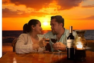 Cancún: Vela y Cena Romántica