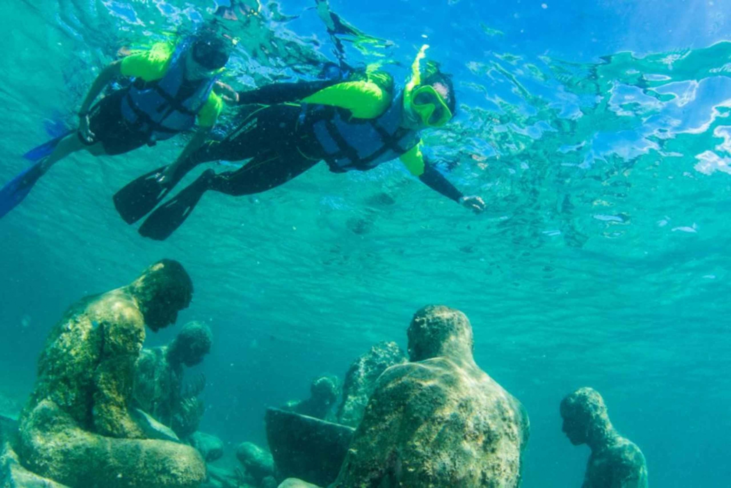 Cancun: Snorkeling Tour at MUSA The Underwater Museum