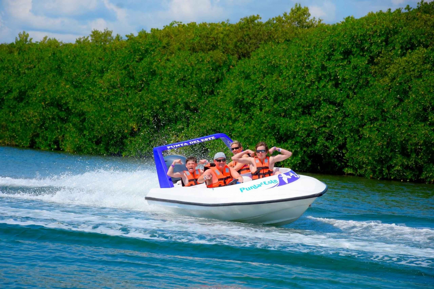 Cancun: Speedboat, Snorkeling & Mayan Ceremony