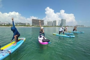 Cancún: Sup Yoga y Meditación sobre el Mar Caribe