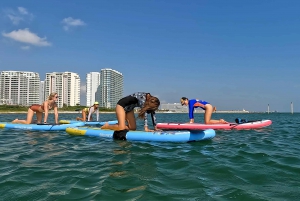 Cancún: Sup Yoga y Meditación sobre el Mar Caribe