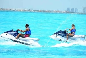 Cancún: Nadar Volar y Cabalgar sobre el Mar