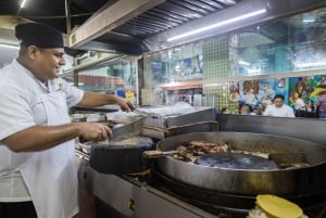 Cancún: Tour de degustación de tacos y cerveza local con transporte