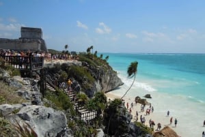 Cancún: Tulum Archaeological Site and Cenote Guided Tour