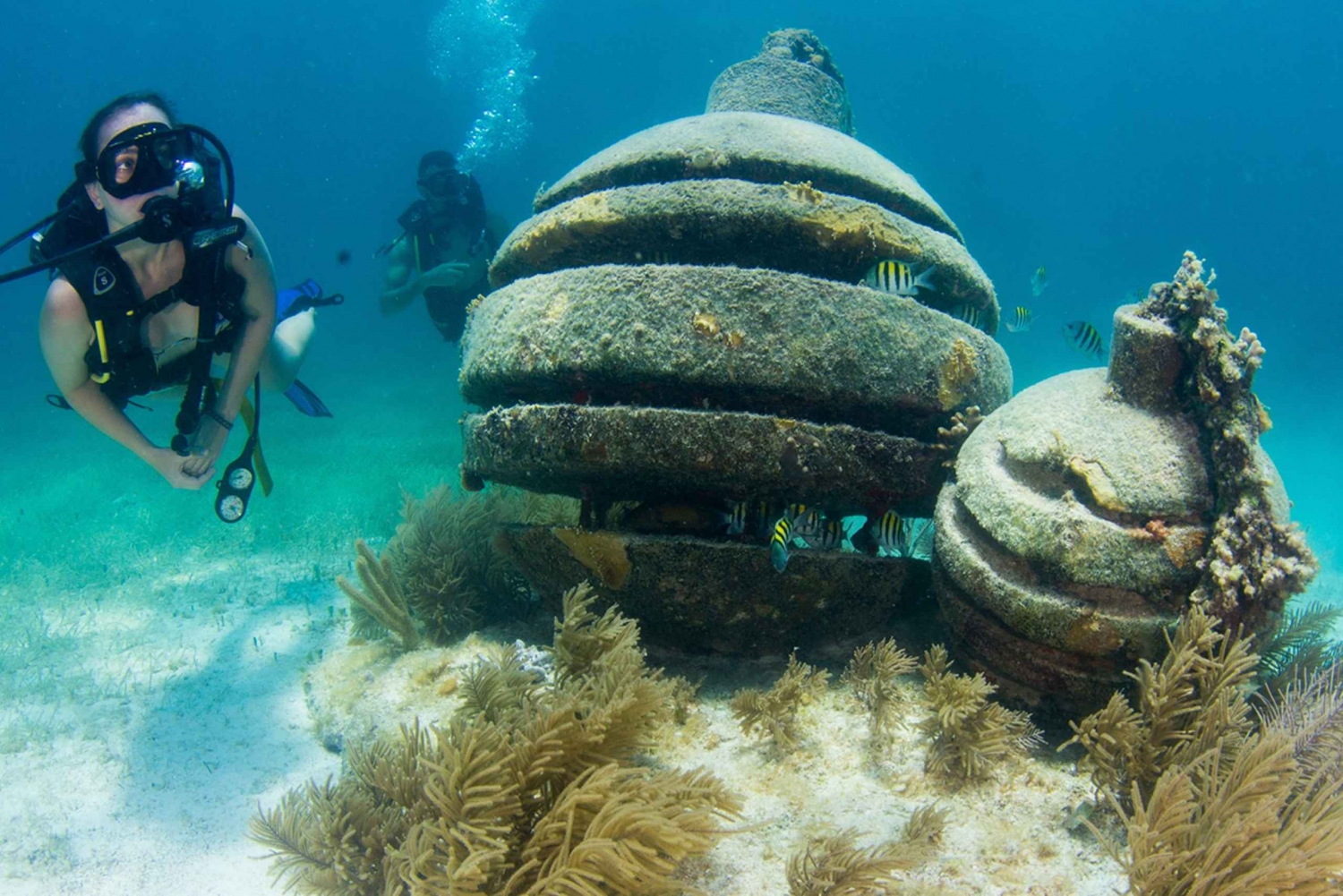 Cancún: Underwater Museum & Reef for Certified Scuba Divers