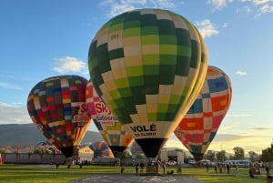 Cdmx Teotihuacan:Balloon Flight + Breakfast + Transportation