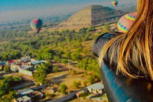 Teotihuacan: Balloon Flight w/ Breakfast & Transfer