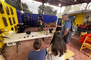 CDMX to La gruta Rest. to Teotihuacan Pyramids, Local FUN!