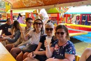 CDMX: Trajinera ride in Xochimilco with tacos, music and drinks