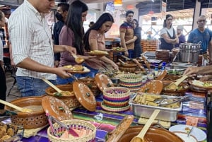 CDMX: Trajinera ride in Xochimilco with tacos, music and drinks