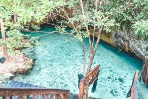 Desde Cancún: Excursión a las Ruinas de Tulum con baño en un cenote y comida