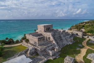 From Cancun: Tulum Ruins Tour with Cenote Swim & Meals