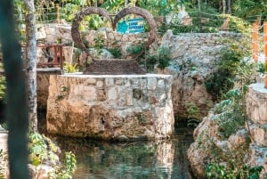 Desde Cancún: Excursión a las Ruinas de Tulum con baño en un cenote y comida