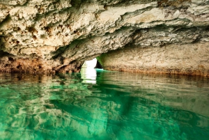 Desde Cancún: Excursión a las Ruinas de Tulum con baño en un cenote y comida