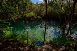 Cenote Trail: Caves Visit and Bike Tour