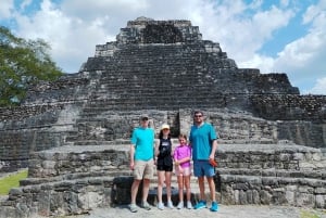 Ruinas de Chacchoben y Laguna de Bacalar Transporte Privado