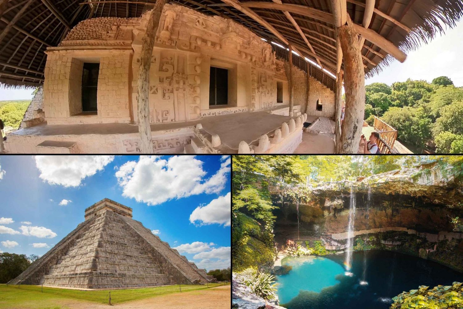 Chichen Itza, Ek Balam and Stunning Cenote - Private Tour