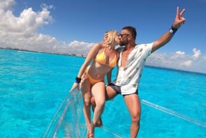 BARCO CLARO EN CANCÚN 1,5 horas de aventura ¡genial para fotos!