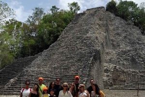 Coba: ancient mayan temples, mayan wildlife, tacos, cenote!